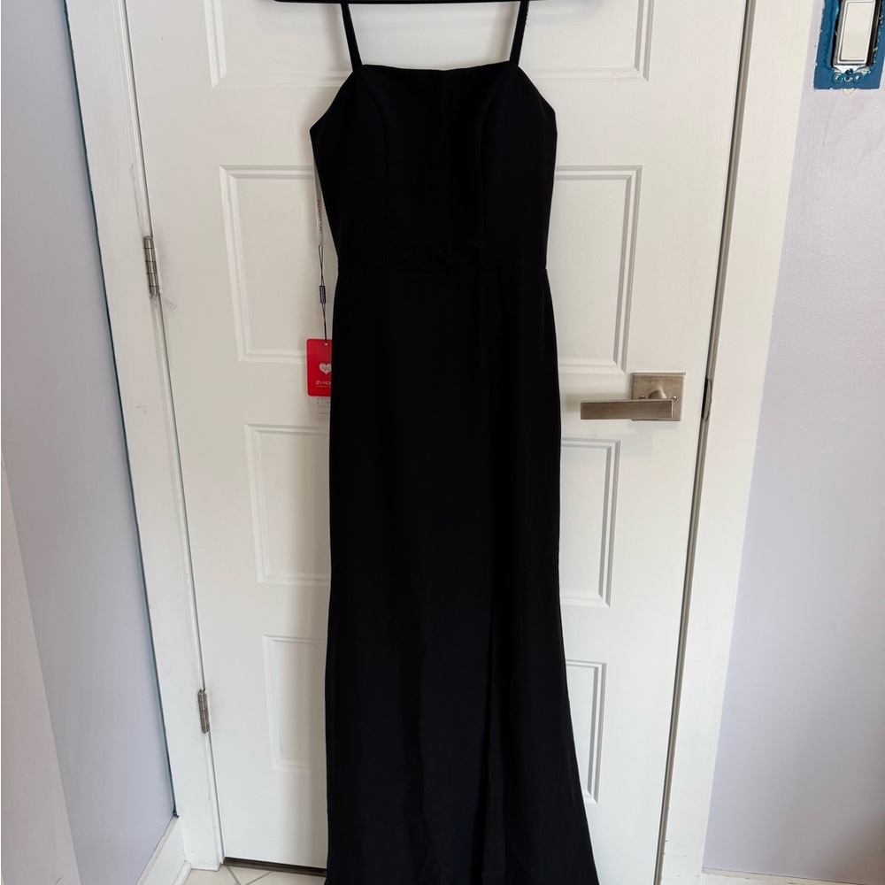 JJs House Strapless Black Dress